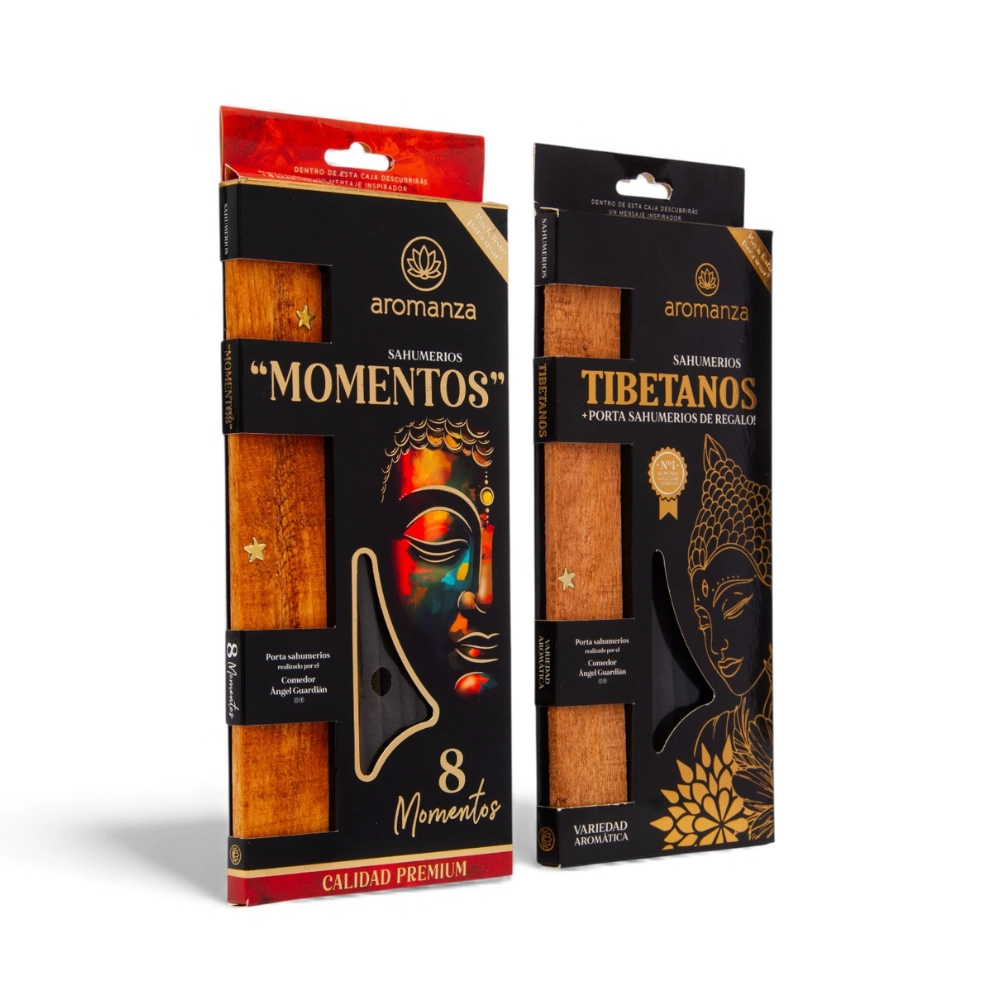Caja Pack Sahumerios Porta Sahumerios Aromanza