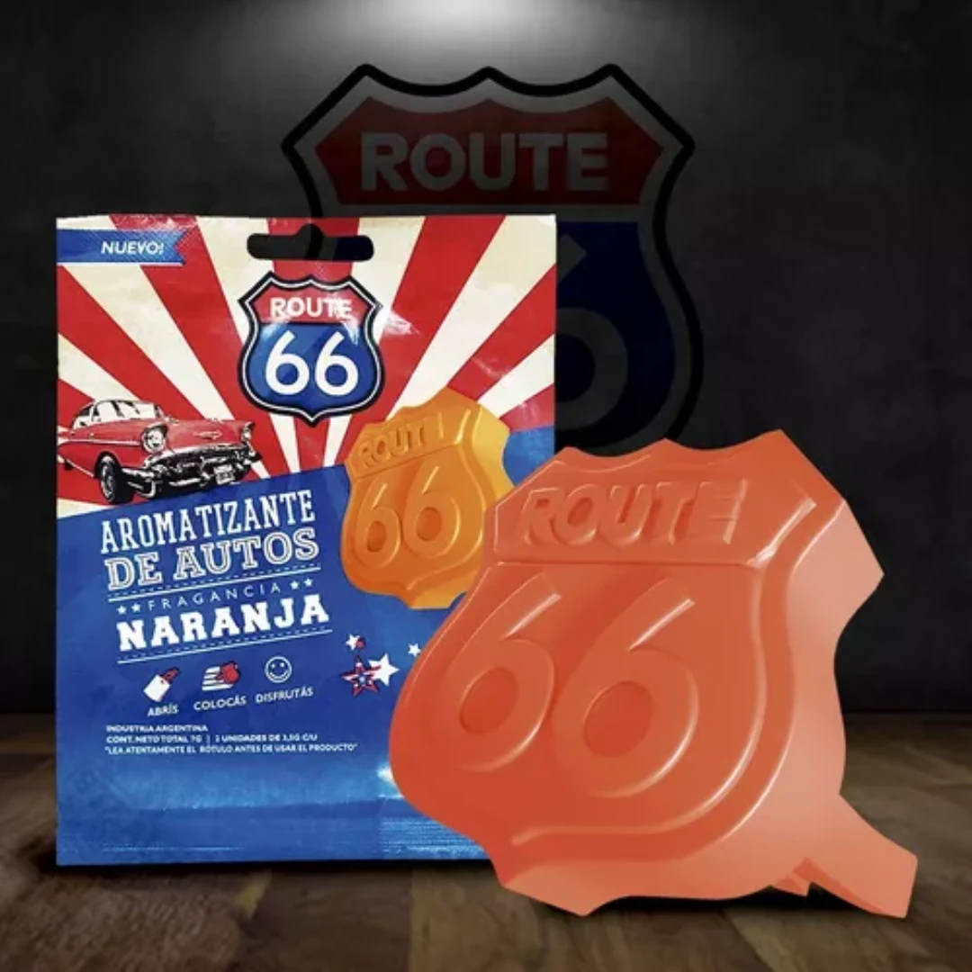 Perfume Aromatizante para Autos Route 66 Saphirus