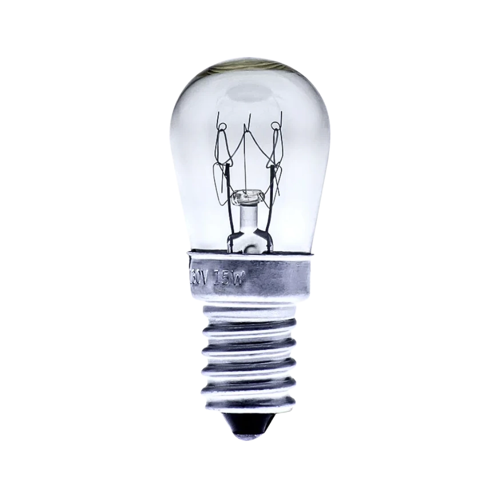 Foco Incandescente 15w Lámparas de Sal y Hornitos Eléctricos