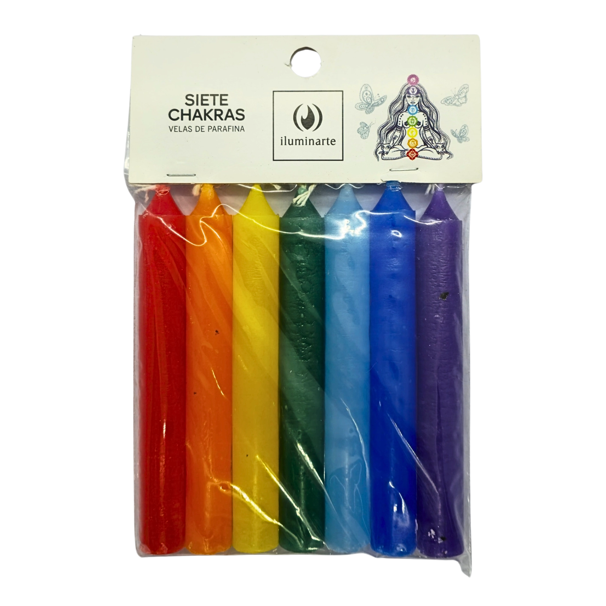 Velas 7 Chakras de Parafina