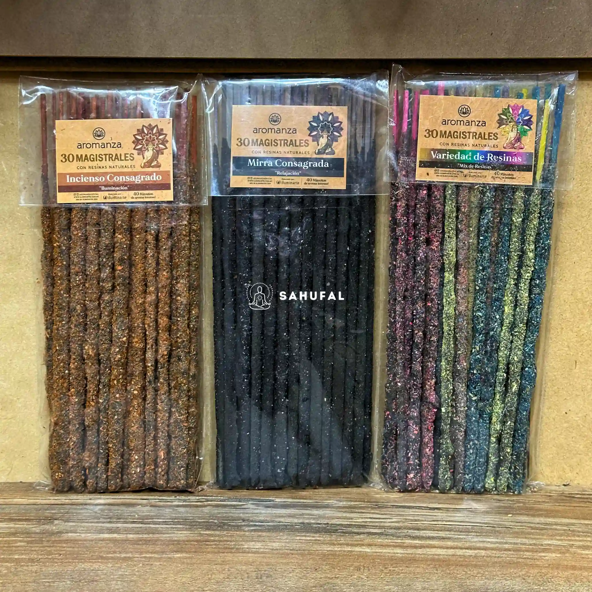 Sahumerios Magistrales Bolsa x 30 Varillas Aromanza