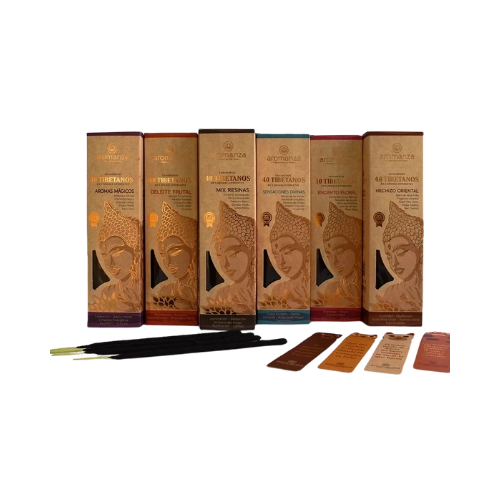 Sahumerios 40 Tibetanos Aromanza Caja x 40 Unidades