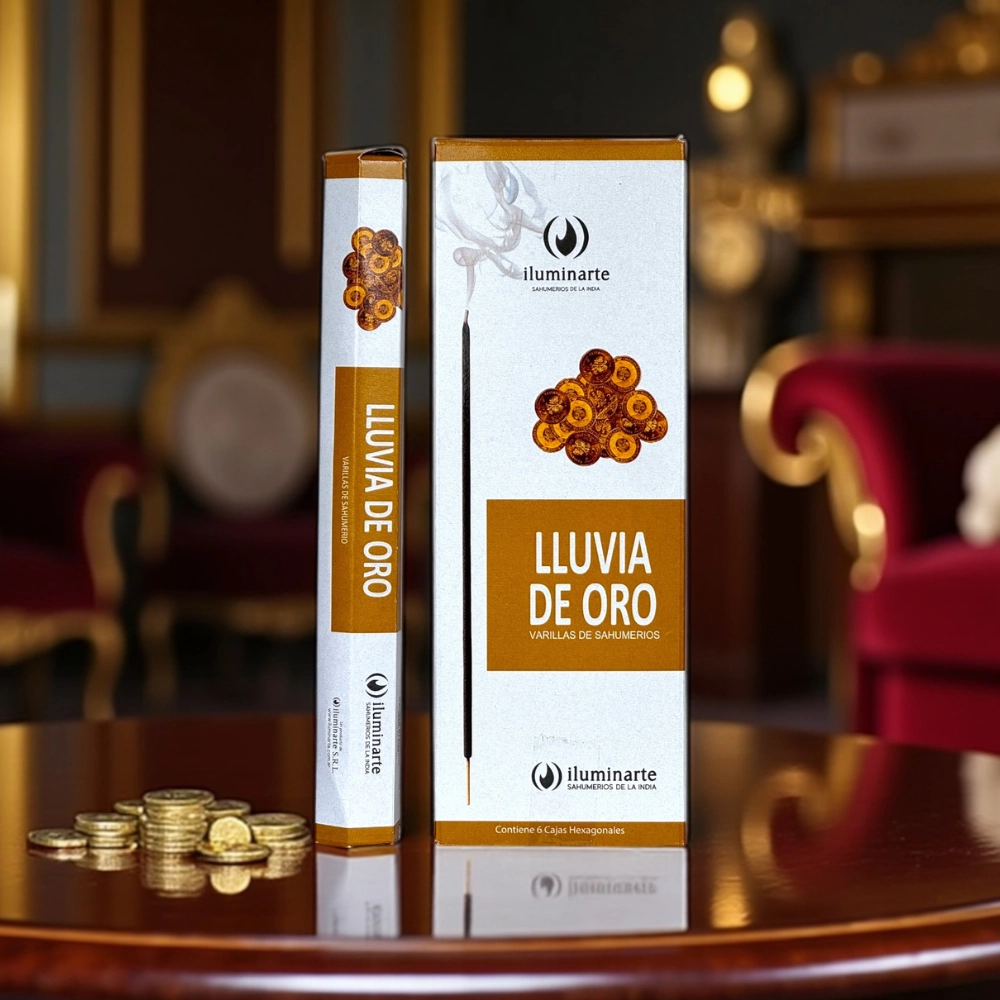 Sahumerios Hexagonales Linea Blanca Iluminarte India x 15 varillas