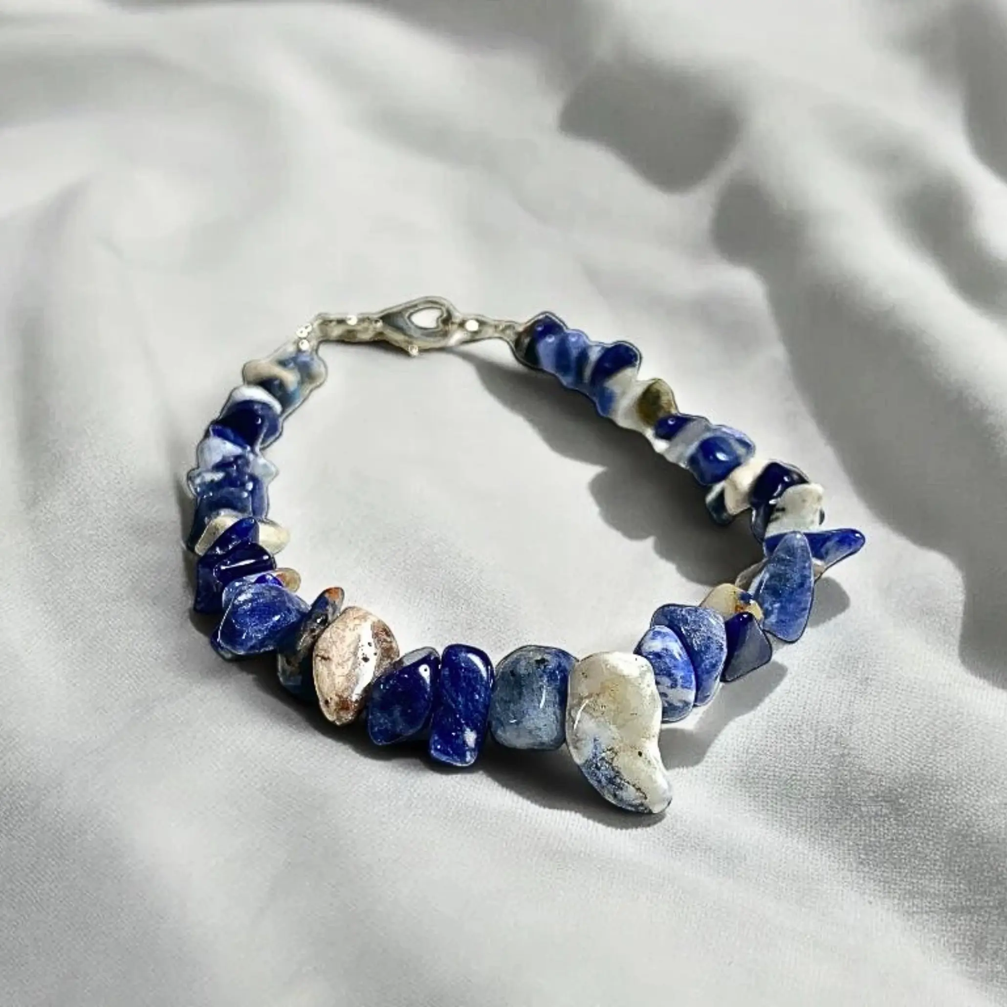 Pulsera Piedra Sodalita