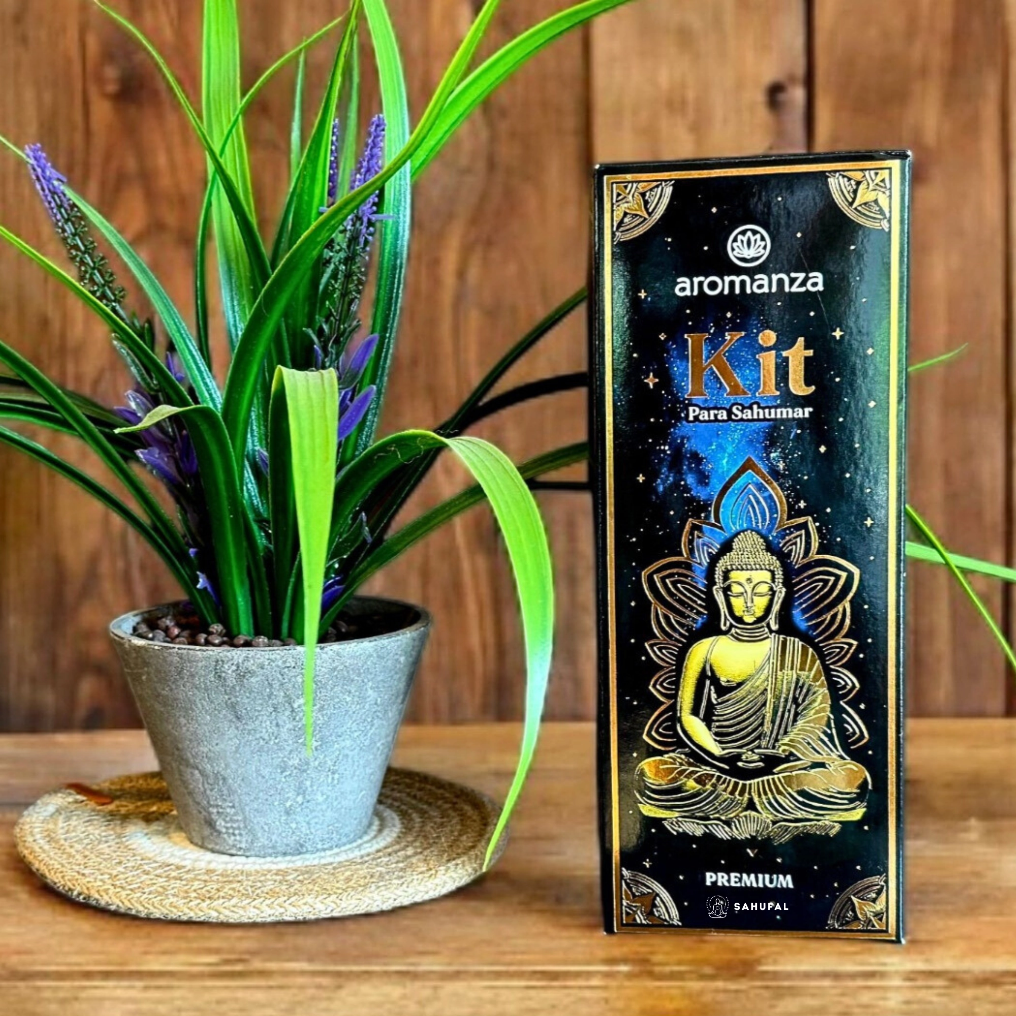 Kit Para Sahumar Premium Aromanza
