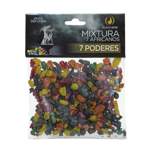 7 Poderes Africanos Resina 50g