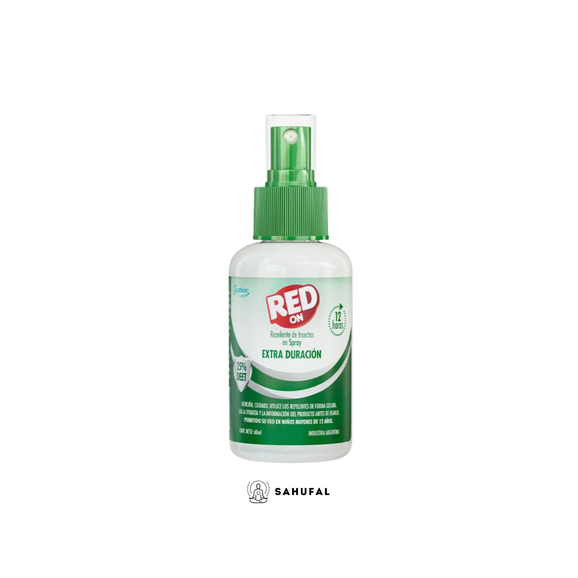 Repelente RED ON 60 ML Verde Saphirus