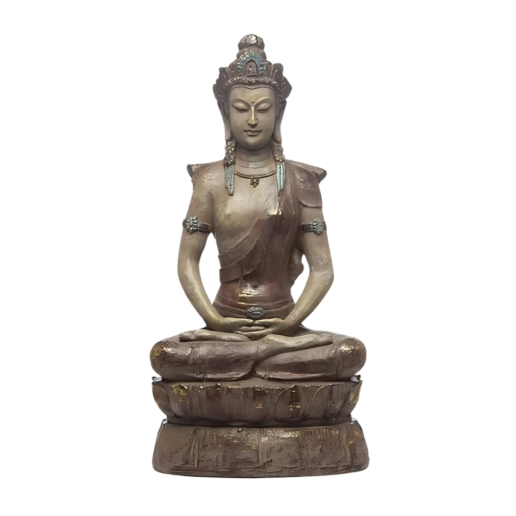 Dios Hindú Meditando 43 cm