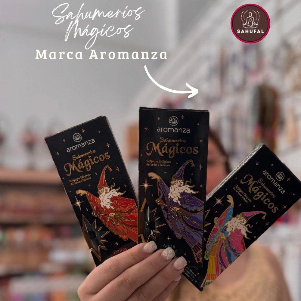 Sahumerios Mágicos Aromanza Caja x 10 Varillas