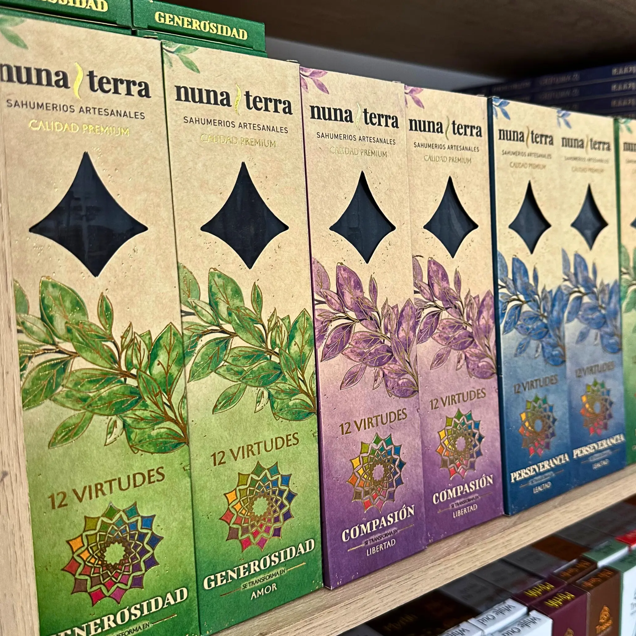 Sahumerios Nuna Terra 12 Virtudes