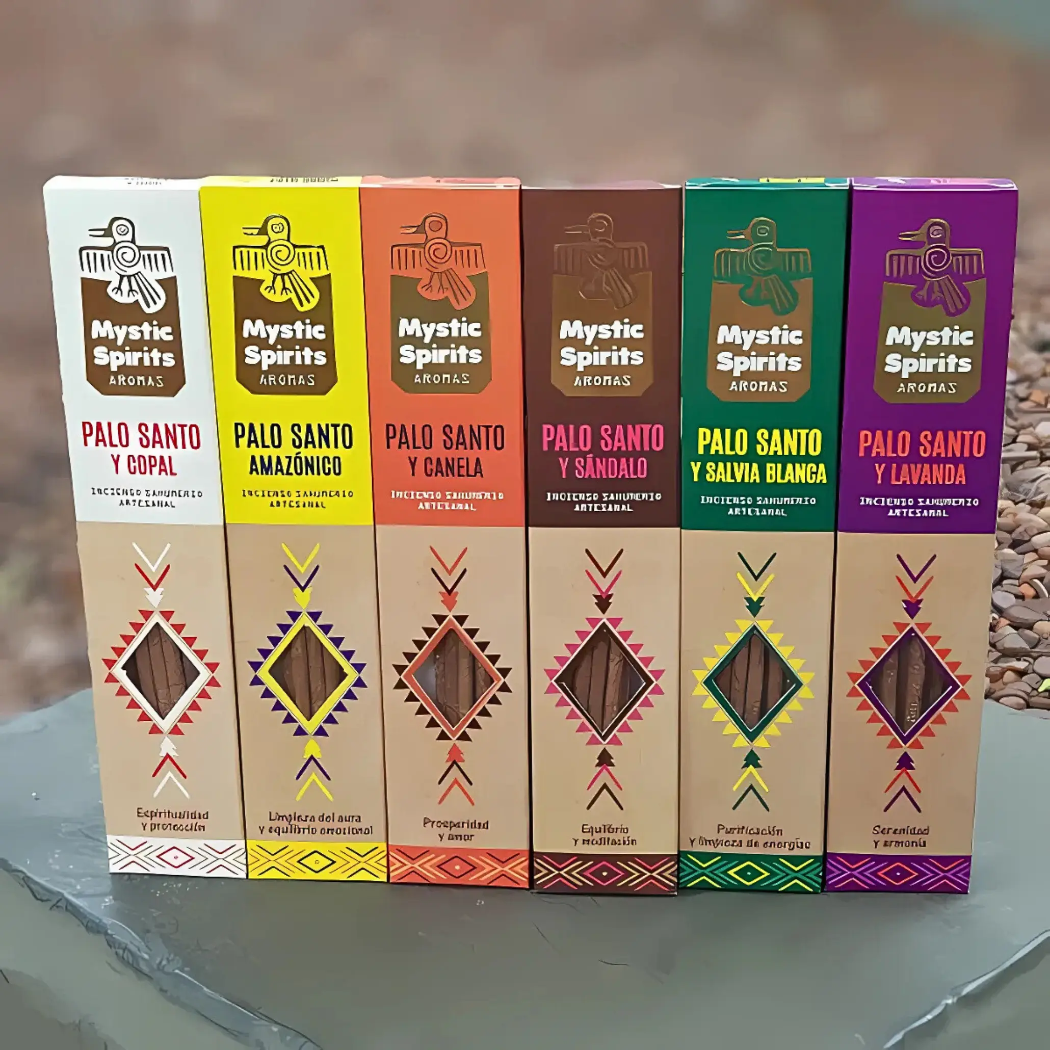 Sahumerios Palo Santo Premium Series - Mystic Spirits