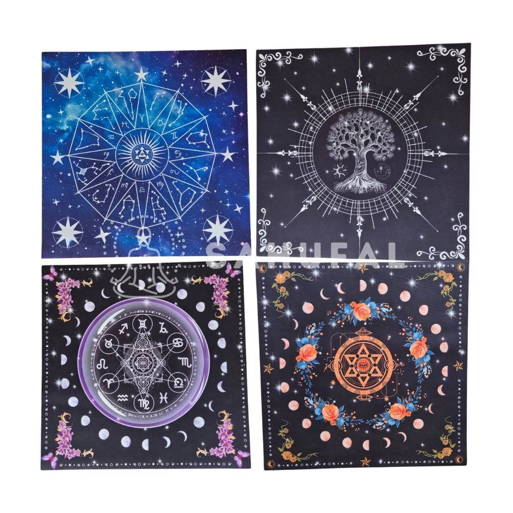 Paños de Tarot PVC 50 x 50 cm Importados