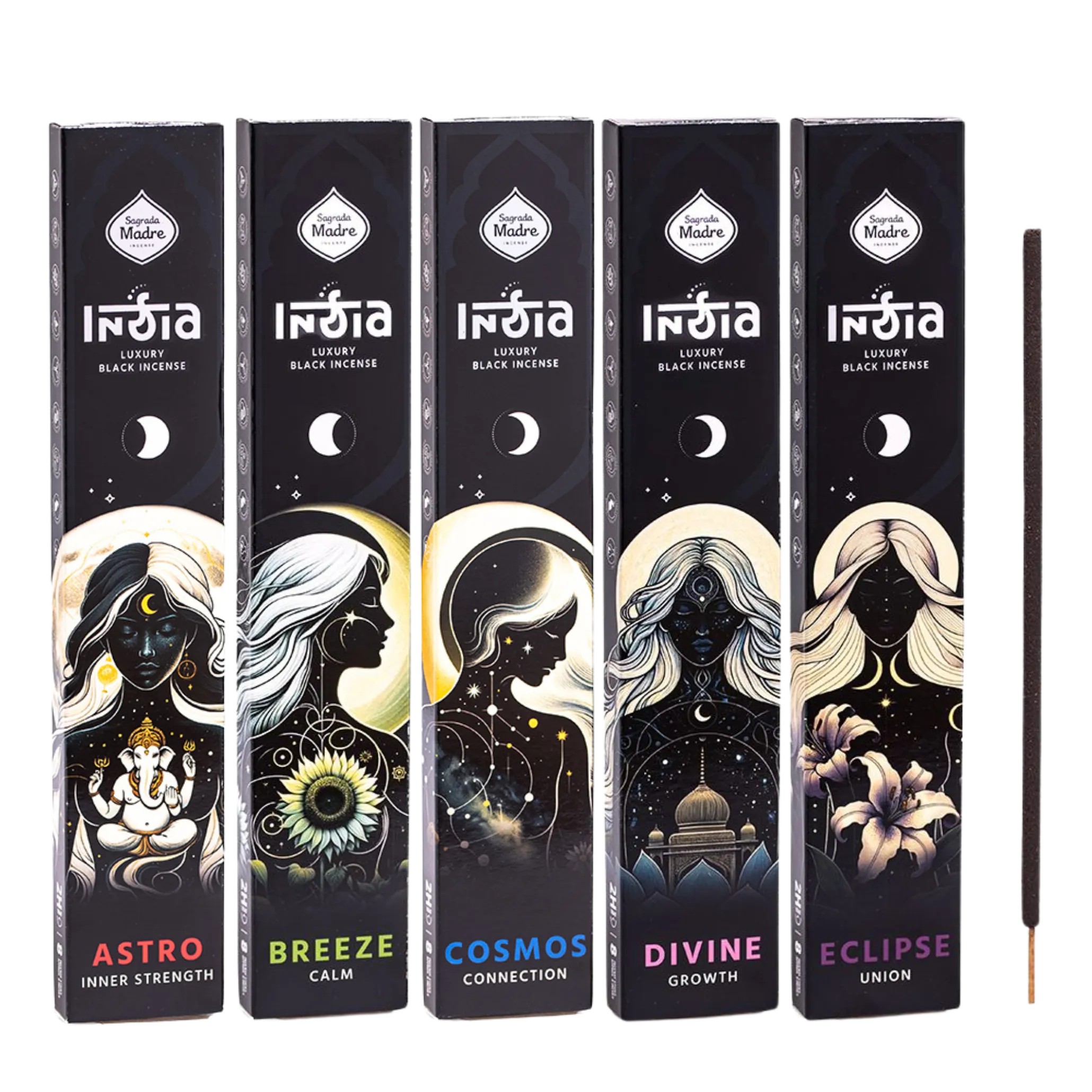 Sahumerios India Black Sagrada Madre