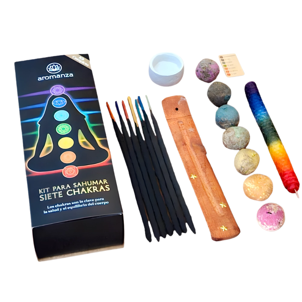 Box KIt Siete Chakras Premium Aromanza